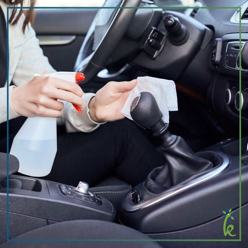 Car Dashboard Spray Polish